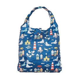 ECO CHIC Foldable Reusable Grocery Bags - Foldable Grocery Bags - Lightweight, Recycled & Reusable Shopping Bags - Waterproof, Packable Tote Fitting in Fine Grocery Bag Carrier