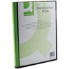 Q Connect 10 Pocket Presentation Book - Black