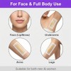 100Pcs Professional Non-Woven Bikini & Facial Wax Strips - Soft