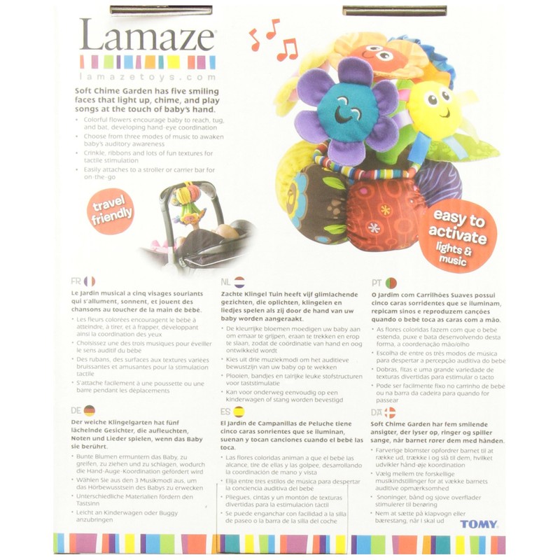 Lamaze LC27131 Flores Musicales con Luces, 6-24 meses