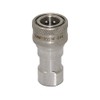 1/4″ NPT ISO 7241-B Stainless Steel Quick Disconnect Hydraulic Female