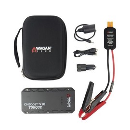 Wagan iOnBoost V10 14.8V Compact Portable Lithium Jump Starter w/ Flashlight USB
