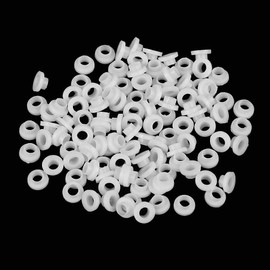 100pcs Bushing Washer, Insulated Plastic Spacer Transistor Washer Kit (TW-10（100pcs）)