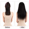 5 Pieces 12" Remy Clip in Hair Extensions Human Hair