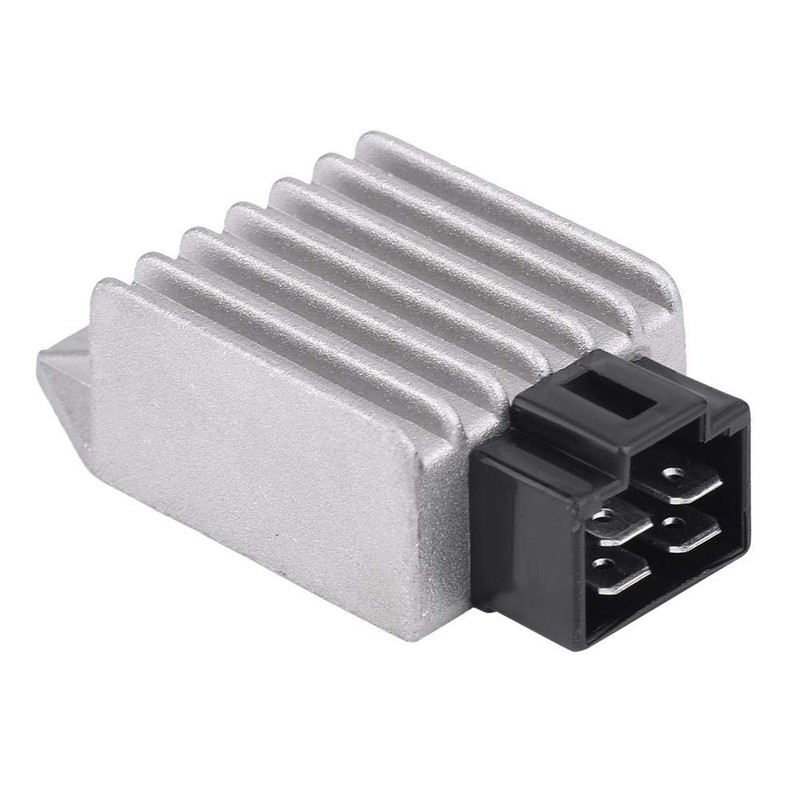 Keenso 4-Pin Connector Regulator Rectifier, 12V Regulator Rectifier for 50cc