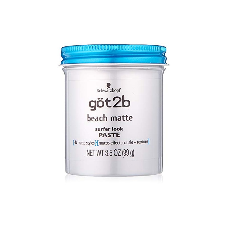 Got 2B Beach Matte Paste 3.5 Oz, (2 Pack)