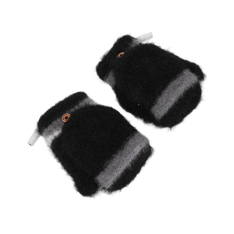 Electric USB Heated Gloves Double Side Heating Keep Warm Fingerless