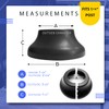 Simshoe Deck Post Base Cover – Durable, Snap-Together Round Shoe