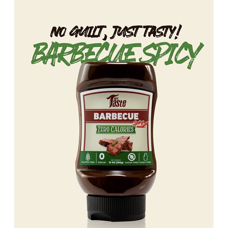 Mrs Taste Multi-Pack Sugar Free BBQ, Zero Calories, Zero Sodium,