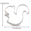 LILIAO Squirrel and Acorn Cookie Cutters for Thanksgiving, Stainless Steel