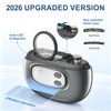 4-in-1 Electric Nail Clipper with Removable Magnifier, LED Light(Grey)