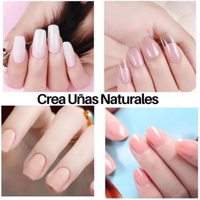 7pcs Kit Poly Nail Gel para Uñas - Extensión Rápida