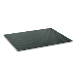 Black Matte Metal Counter/Table Protector Mat/Trivet by Range Kleen (14"X17")