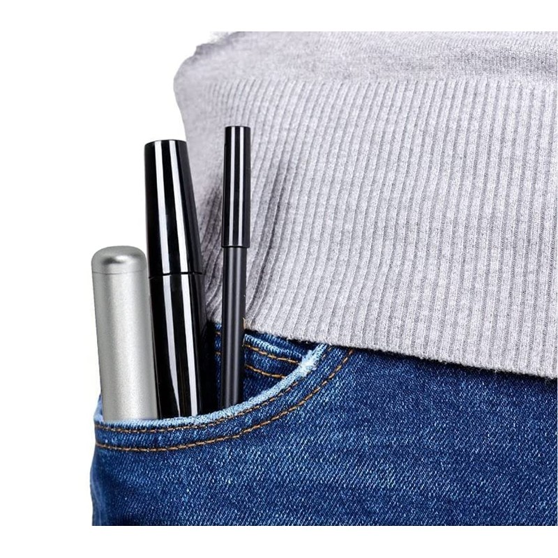 Aluminum Metal Air-Tight EDC Container, Fit in Pocket Purse Lightweight