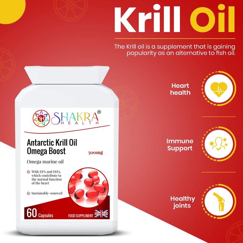 Antarctic Krill Oil Omega Boosting Cod Liver Oil Alternative. A