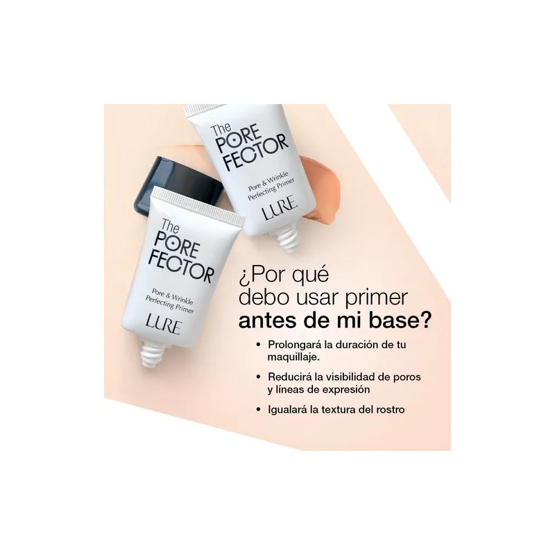 Primer Minimizador de Poros y Arrugas Lure The PoreFactor Para
