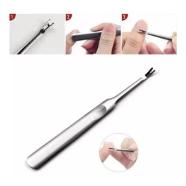 May Herramienta Para Remover Gel O Acrilico Pata De Cabra Plata