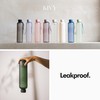 KIVY Large Water Bottle 50oz [Lightweight & Shatterproof] Fits Backpack