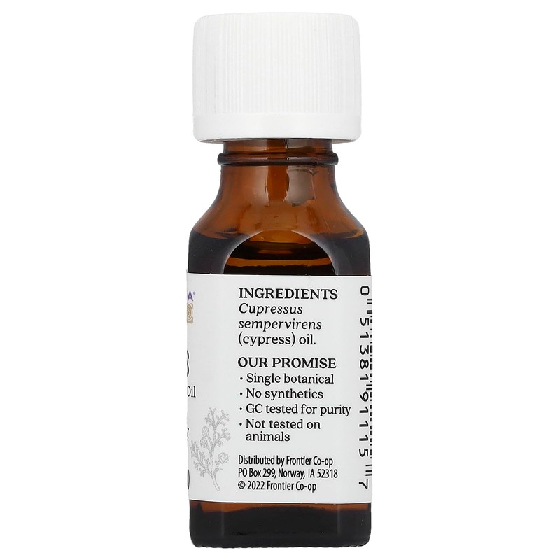 Aura Cacia Essential Oils, Cypress - 0.5 Oz