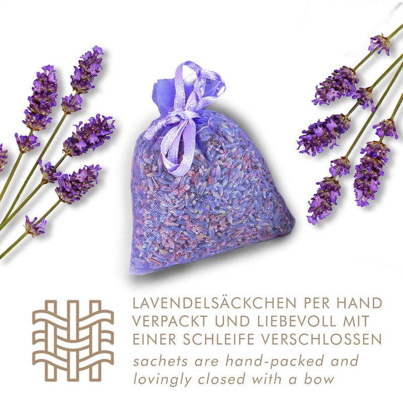 10 x Bags of Lavender Filled With Real French Lavender
