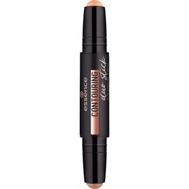 essence | Contour Duo Stick | 2-in-1 Highlight and Contour Slim Stick, Creamy, Buildable and Easy to Apply | Vegan & Cruelty Free (30 | Medium)