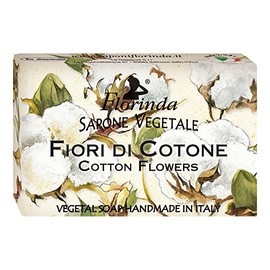 Florinda Flowers Cotton Flowers Vegetal Soap Bar 50 G 1.76 Oz