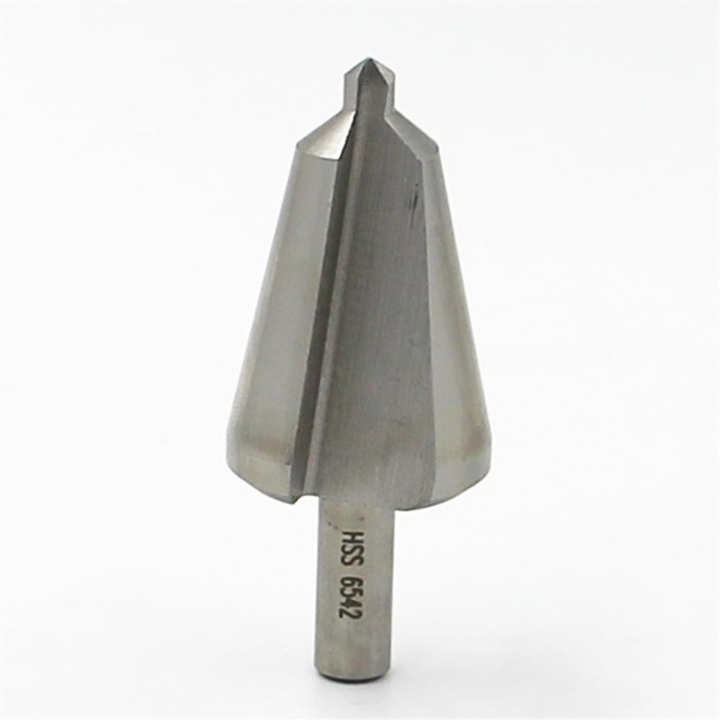 Driak 3pcs 16-30.5mm,5-20mm,3-14mm HSS Taper Power Drill Bit Umbrella Step