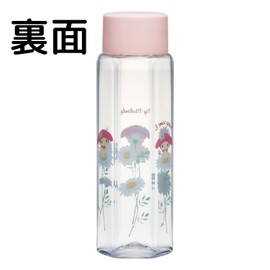 Skater (Skater) Easy-to-Hold Hexagon Water Bottle Plastic 250ml Blown Bottle Adult Kids Children Direct Drink Transparent Lightweight Children Clear My Bottle Sanrio My Melody Flower Language Girls