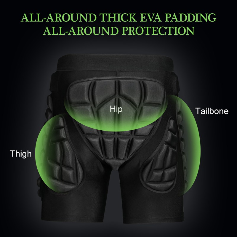 Hip Butt Protection Padded Shorts Armor Hip Protection Shorts Pad