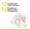Safety 1st Crystal Clear Plug Protectors-12pk