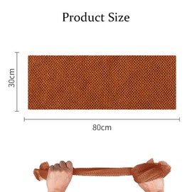 TRKETK 2 Stück Afrikanisches Körper Peeling Netz, Afrikanischer Netzschwamm Schwamm Nylon-Netz Rückenwäscher für Damen und Herren Badeschwamm Körperwäscher Hautglätter (Weiß + Braun)