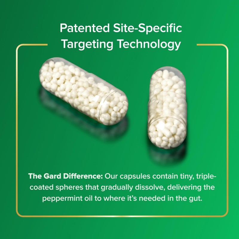 IBgard Gut Health Supplement, Peppermint Oil Capsules for Abdominal Comfort,