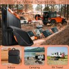Bolsa de almacenamiento para panel solar compatible con 2 Jackery