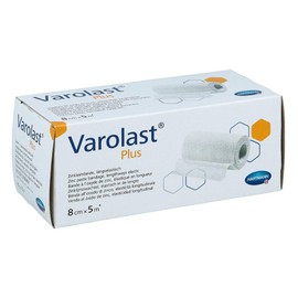 Varolast Plus Zinkleimbinde 8cmx5m 931582, 1 St [Badartikel]