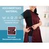 ZOLLNER Throw Apron – Durable Clothes Protector in Red –