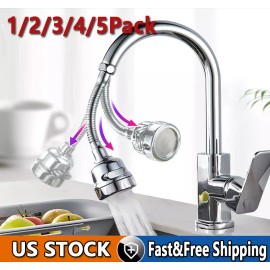 Unbranded 360 Degree Rotating Faucet Movable Kitchen Tap Head Water Saving Nozzle Sprayer - 1 pack