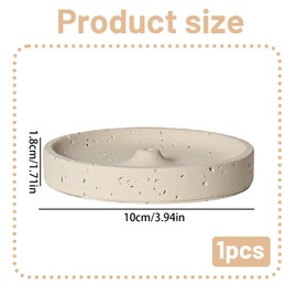 EujRcf Incense Holder, Incense Stick Holder with Hole Design, Ideal for Yoga Studios and Home Use, Creating a Calming Ambiance, Incense Stick Holders for Spa Meditation Yoga and Decorations