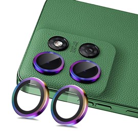 Ltezixal [2-Pack Camera Lens Protectors for Moto G Power 5G 2025, Scratch-Resistant HD Clarity Ultra-Thin Tempered Glass Camera Cover with Aluminum Edging,Individual Metal Lens Cover,Color