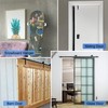 6 Pack Adhesive Door Stop White Floor Door Stoppers No