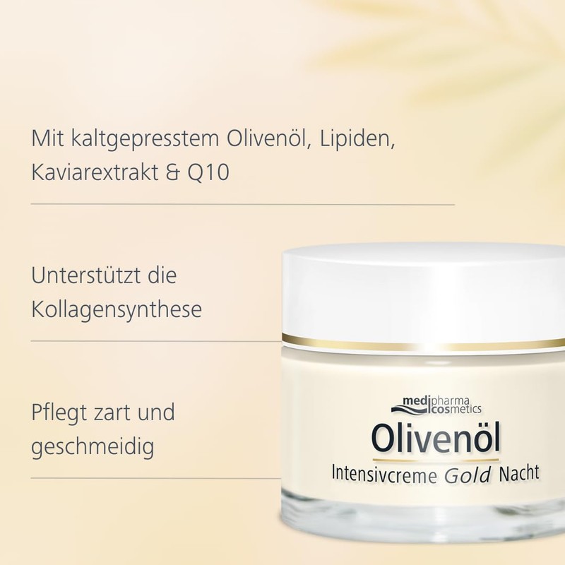 Olive Oil Intensive Cream Gold Cell Active Night Cream -