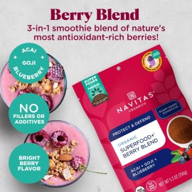 Navitas Superfood Berry Blend 5.3 oz (Pack of 6)