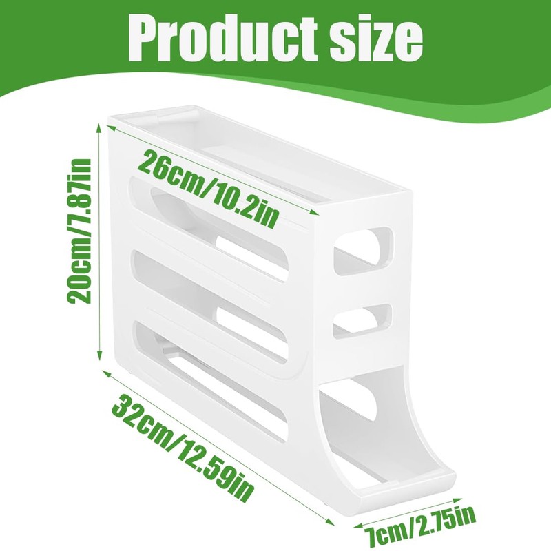 IKOPFLN 1 x Egg Holder for Fridge, Egg Storage Fridge,