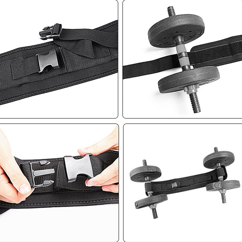 Exercise Hip Thrust Belt with 1Pair of Wristbands Adjustable Lifting