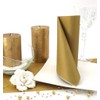 APARTina 50 Serviettes Gold Coloured 33 x 33 cm Fabric-Like
