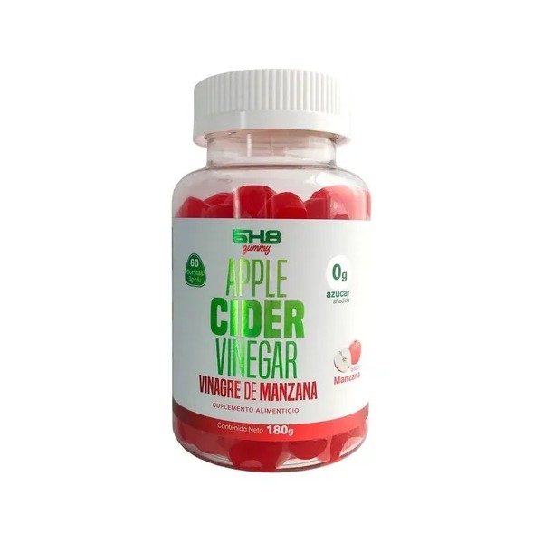 5h8 Gummies Apple Cider Vinegar 60 Delicioso Sabor Manzana
