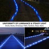 AGPTEK Solar Driveway Lights 1 Pack, Outdoor Deck Dock Marine