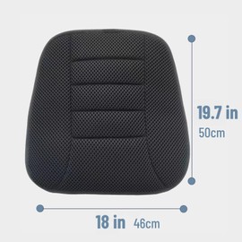 Mesh Car Seat Cushion for Driving, Summer Cooling Breathable 3D Air Car Seat Pad for SUV Pickup Truck Or Office Chair (Dark Gray)