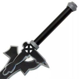 43" SAO Kiritos Elucidator Anime Foam Sword LARP Cosplay Sword Art Online NEW