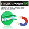 Chelhead Green Magnetic Frame Rail Floor Jack Pad Universal Aluminum