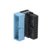 5PCS 90 Degree Angled USB 3.0 19-Pin Motherboard Internal Header